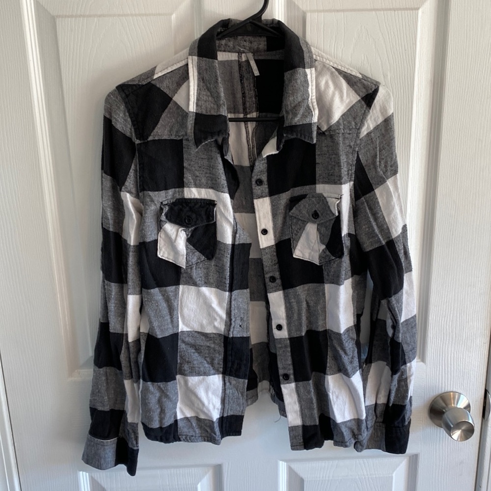 Black and White Flannel